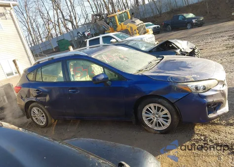 2017 Subaru Impreza 2.0I Premium z USA, uszkodzony, nr VIN 4S3GTAB60H3706621